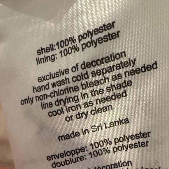 DB Studio Mikado Short Dress with Crystal Straps size 18W bridal w/pockets - Picture 7 of 8